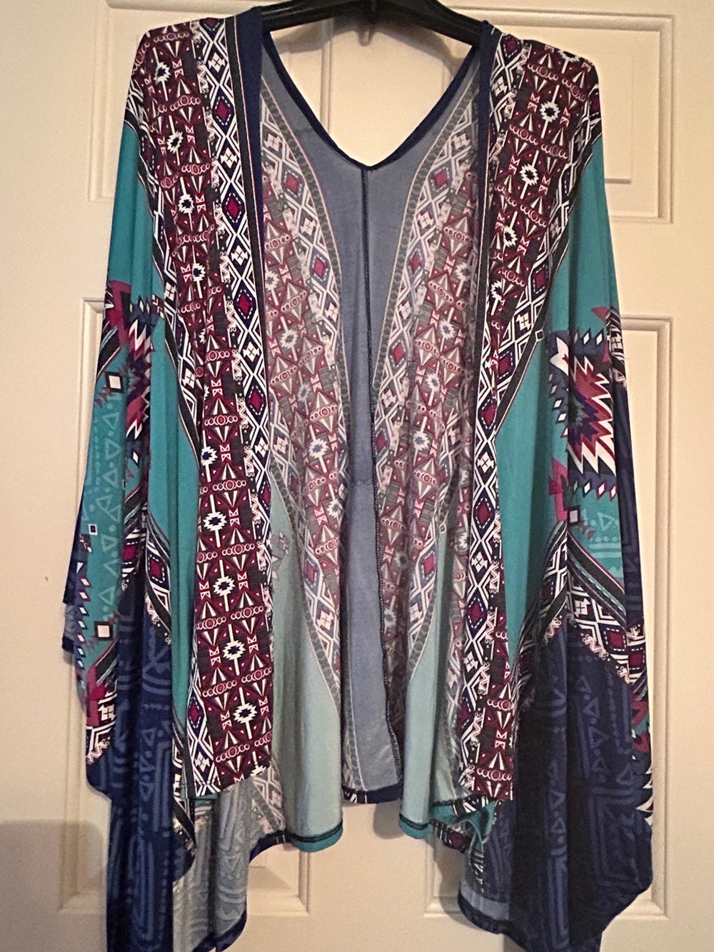 Boutique Kimono/Poncho - Southwest pattern